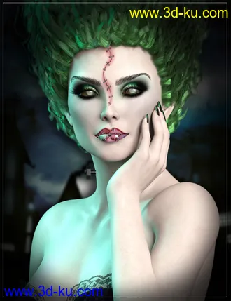 3D打印模型Vynesia for Genesis 8 Female的图片