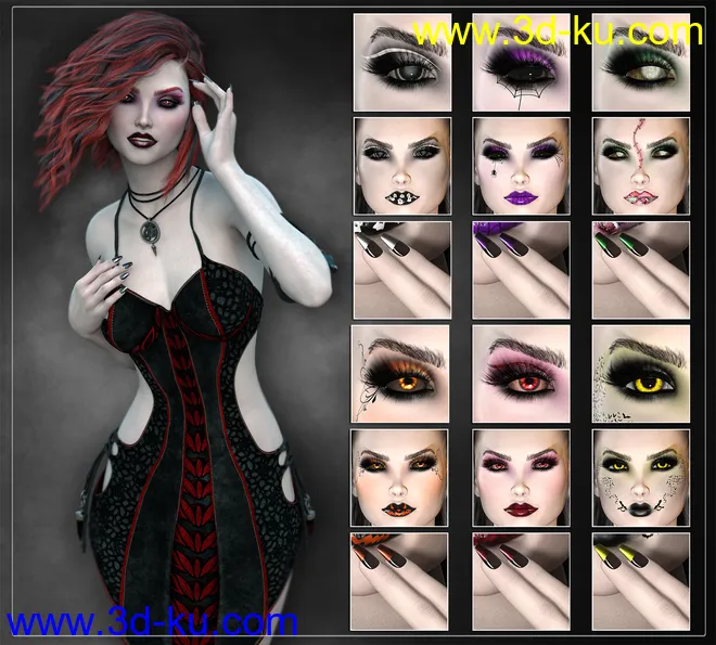 Vynesia for Genesis 8 Female模型的图片6