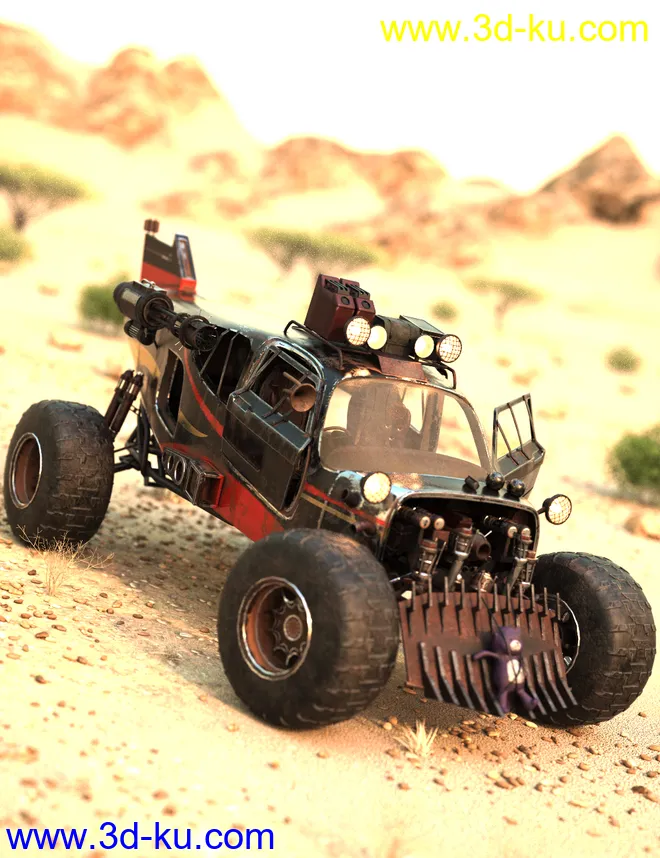 Wasteland Plane Car模型的图片1