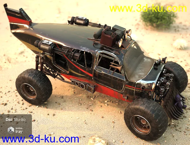 Wasteland Plane Car模型的图片4