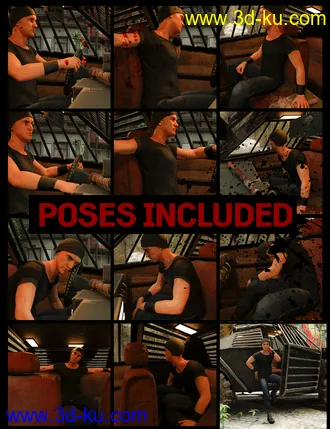 3D打印模型Wasteland Post Apocalyptic Car的图片