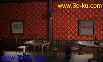 3D打印模型West Saloon的图片