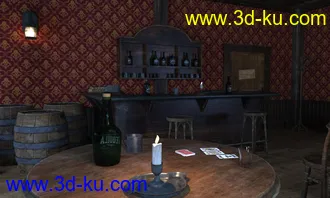 3D打印模型West Saloon的图片