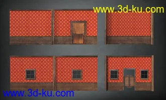 3D打印模型West Saloon的图片