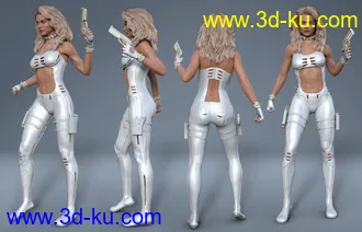 3D打印模型Widow Slayer for Genesis 8 Female(s)的图片