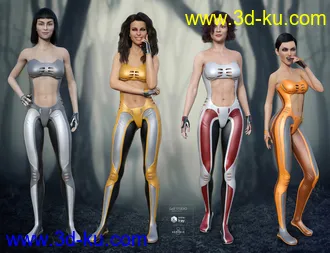 3D打印模型Widow Slayer for Genesis 8 Female(s)的图片