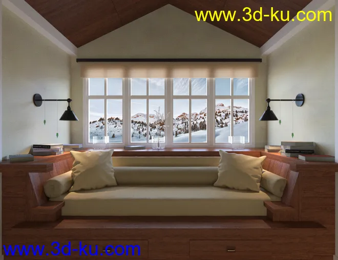 WinterScapes Backdrops Volume 2模型的图片3