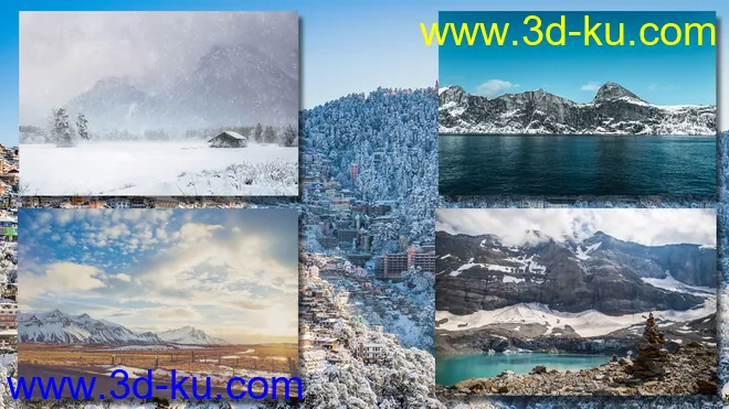 WinterScapes Backdrops Volume 2模型的图片6