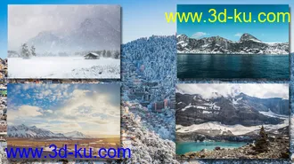 3D打印模型WinterScapes Backdrops Volume 2的图片