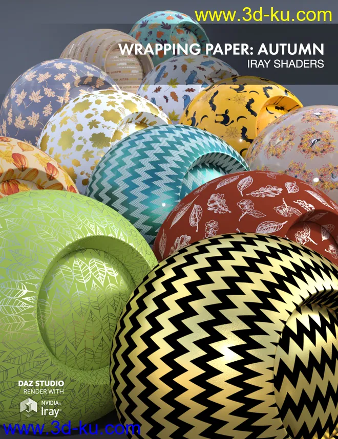 Wrapping Paper - Autumn模型的图片1