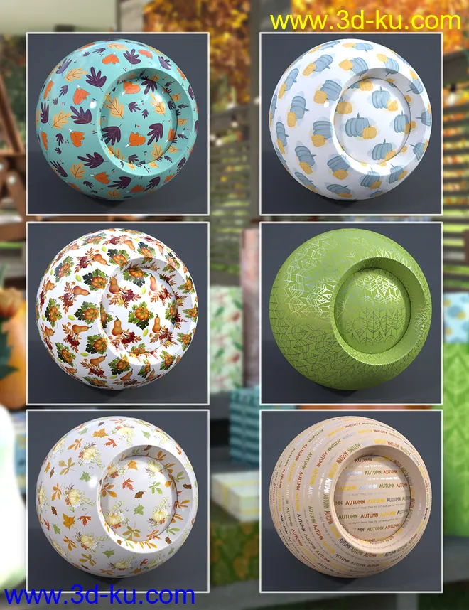 Wrapping Paper - Autumn模型的图片4