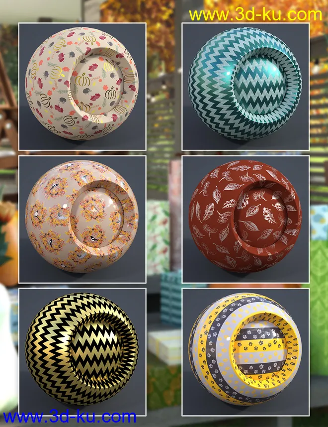 Wrapping Paper - Autumn模型的图片5