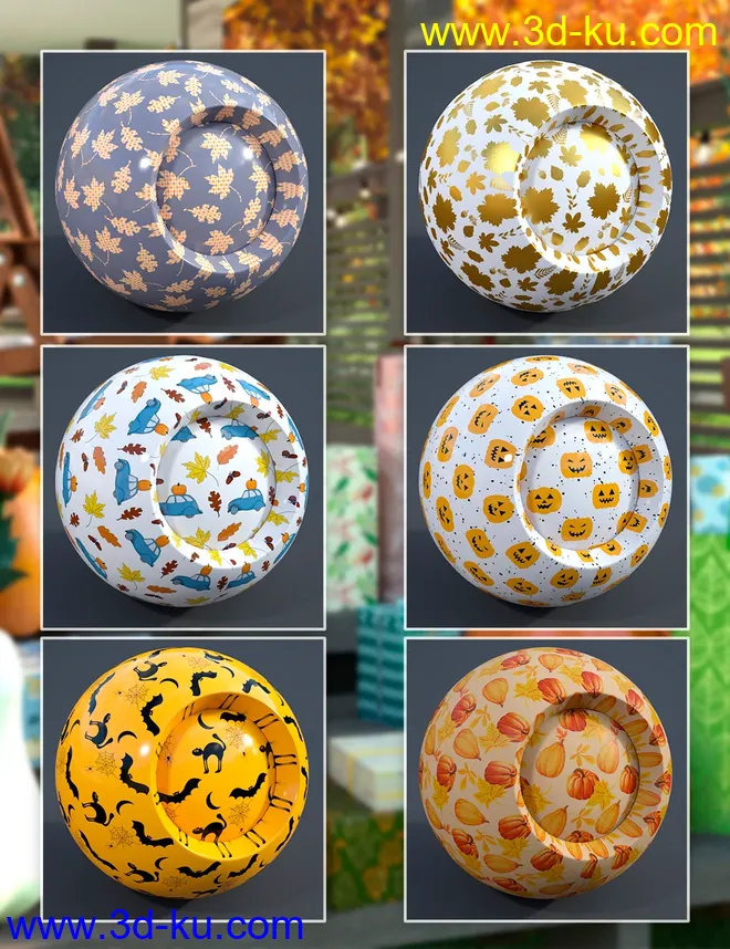 Wrapping Paper - Autumn模型的图片6