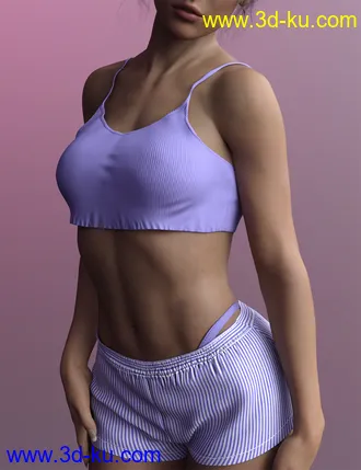 3D打印模型X-Fashion dForce Relax Time Set Genesis 8 Female(s)的图片