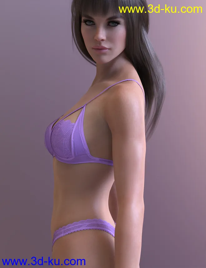 X-Fashion Lightweight Lingerie Set模型的图片3