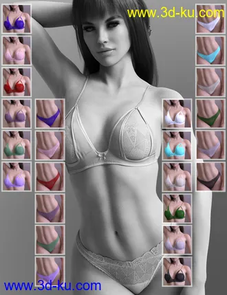 3D打印模型X-Fashion Lightweight Lingerie Set的图片