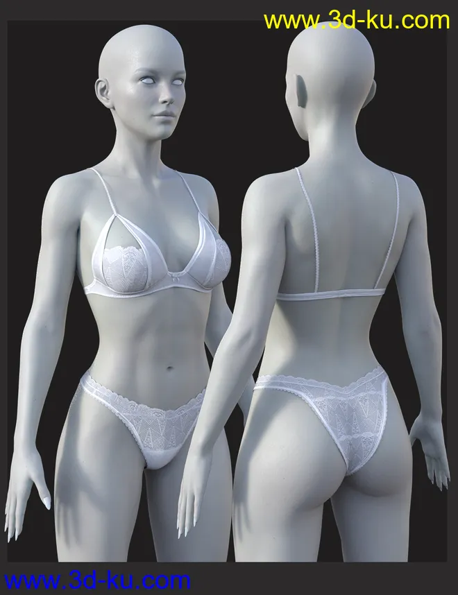 X-Fashion Lightweight Lingerie Set模型的图片5