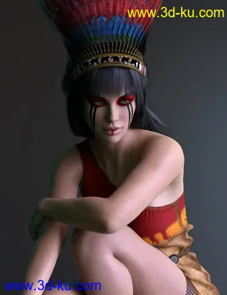 3D打印模型X-Fashion Native Set for Genesis 8 Females的图片