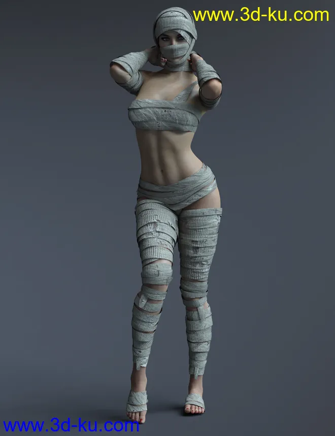 X-Fashion The Mummy Genesis 8 and 8.1 Females模型的图片4