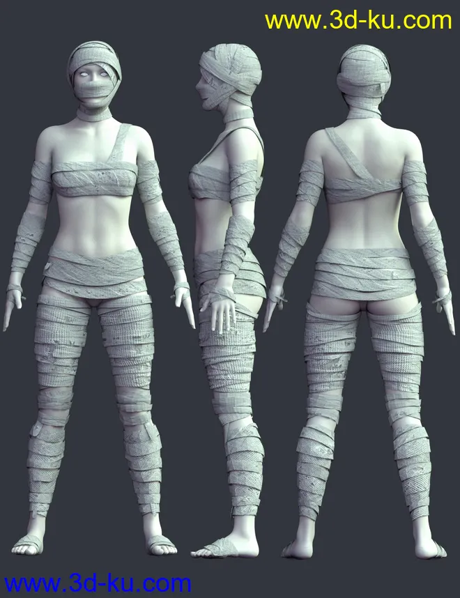 X-Fashion The Mummy Genesis 8 and 8.1 Females模型的图片6