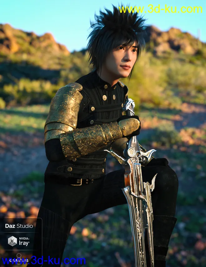 Yamazaki for Genesis 8 Male模型的图片1
