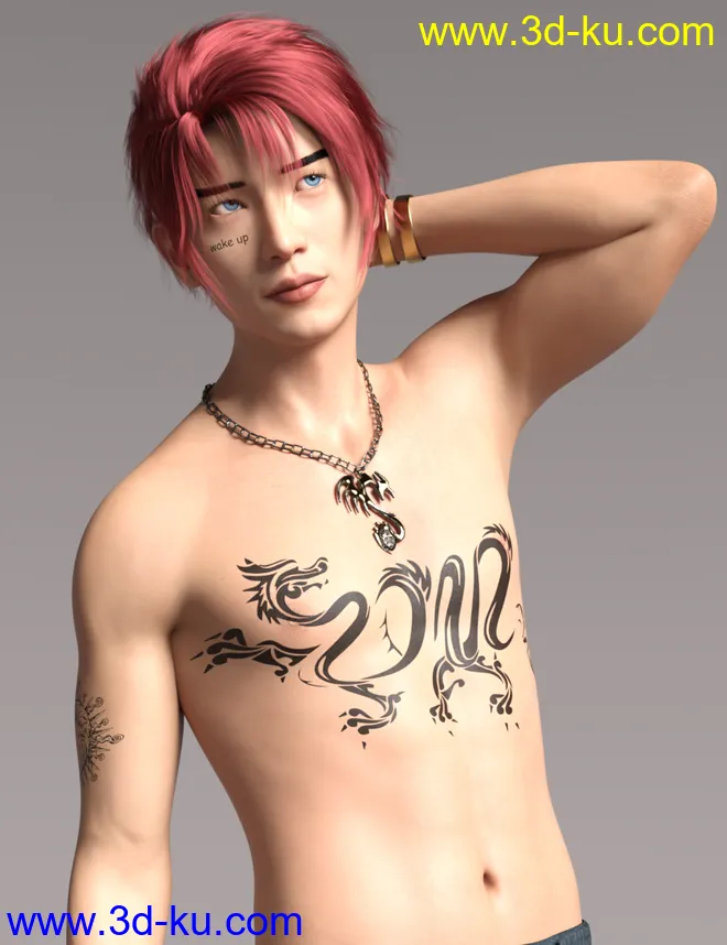 Yamazaki for Genesis 8 Male模型的图片9