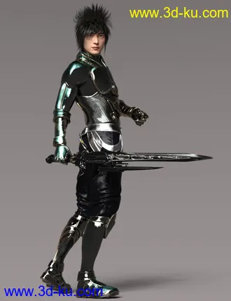 3D打印模型Yamazaki for Genesis 8 Male的图片
