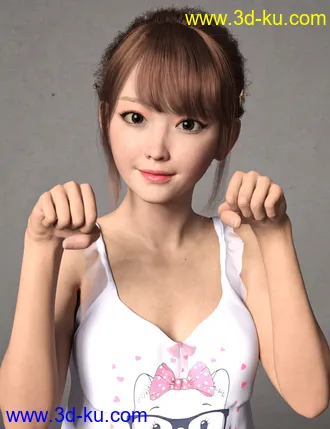 3D打印模型Yaorenmao Ririchiyo for Genesis 8.1 Female的图片