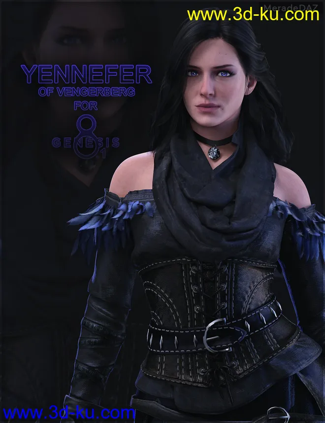 Yennefer of Vengerberg For Genesis 8 and 8.1 Female模型的图片1