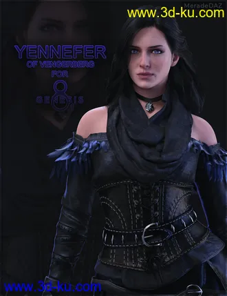 3D打印模型Yennefer of Vengerberg For Genesis 8 and 8.1 Female的图片
