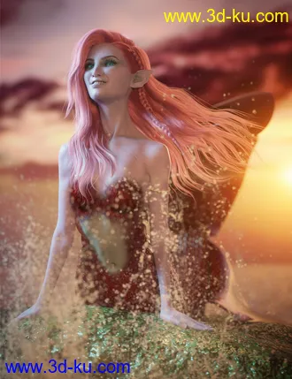3D打印模型Yrsilla for Genesis 8.1 and Coral 8.1的图片
