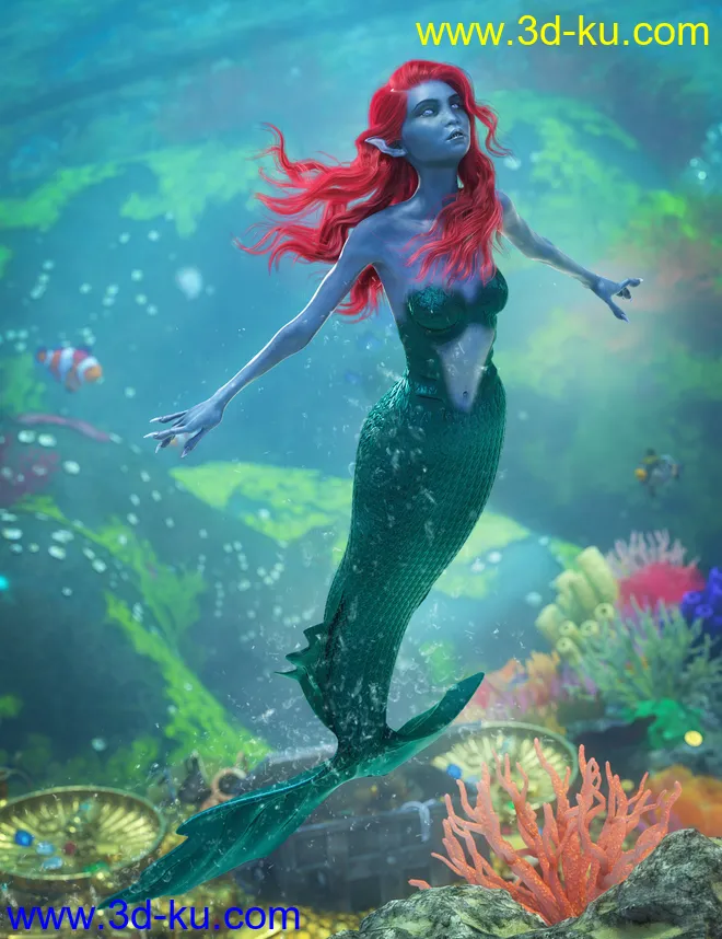 Yrsilla for Genesis 8.1 and Coral 8.1模型的图片2