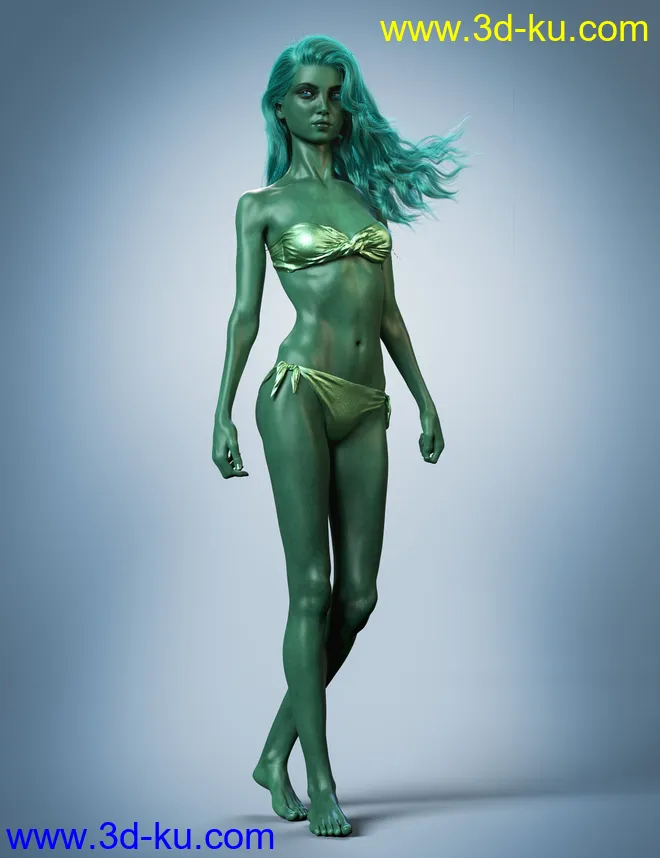 Yrsilla for Genesis 8.1 and Coral 8.1模型的图片4