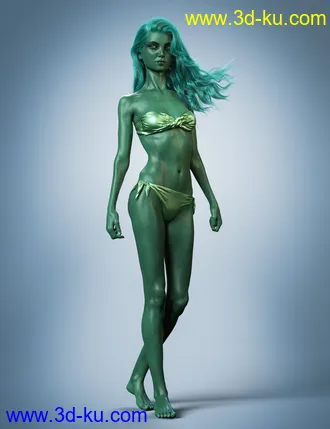 3D打印模型Yrsilla for Genesis 8.1 and Coral 8.1的图片