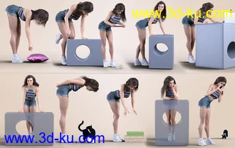 3D打印模型Z Essential Bending and Leaning Pose Collection的图片