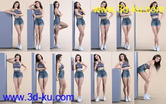 3D打印模型Z Essential Bending and Leaning Pose Collection的图片