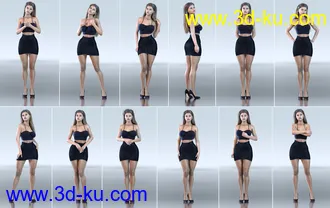 3D打印模型Z Essential Standing Pose Variety Collection的图片