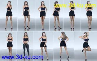 3D打印模型Z Essential Standing Pose Variety Collection的图片