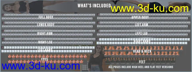 Z Essential Standing Pose Variety Collection模型的图片10