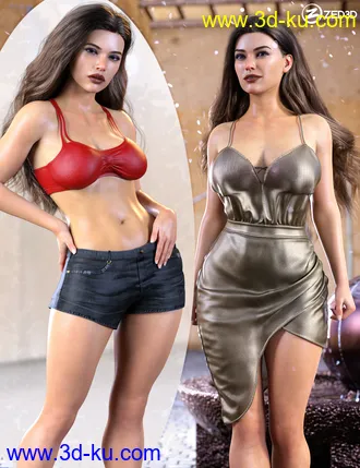 3D打印模型Z Exotic Beauty Shape and Poses Mega Set的图片
