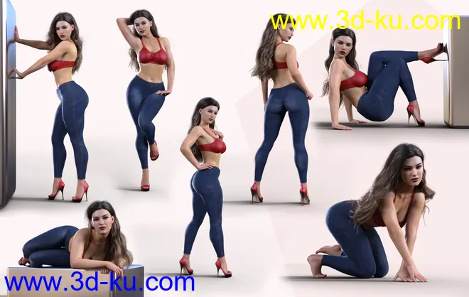 Z Exotic Beauty Shape and Poses Mega Set模型的图片7