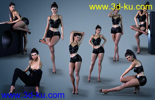 Z Glamorous Leg Shapes and Pose Mega Set模型的图片7