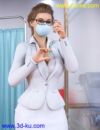 3D打印模型Z Medical Equipment and Poses for Genesis 8 and 8.1的图片