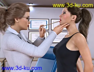 3D打印模型Z Medical Equipment and Poses for Genesis 8 and 8.1的图片