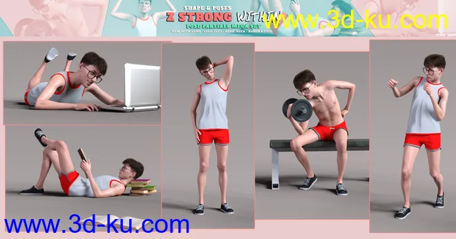 Z Strong Within Shape and Pose Mega Set模型的图片6