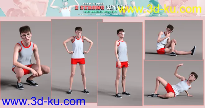 Z Strong Within Shape and Pose Mega Set模型的图片7