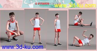 3D打印模型Z Strong Within Shape and Pose Mega Set的图片