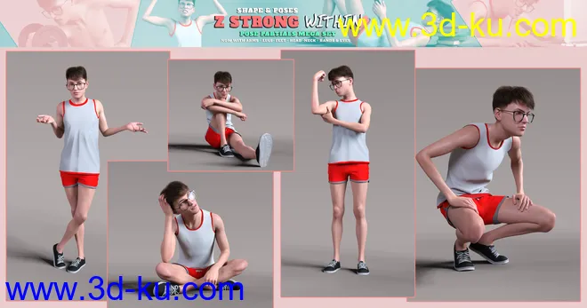 Z Strong Within Shape and Pose Mega Set模型的图片8