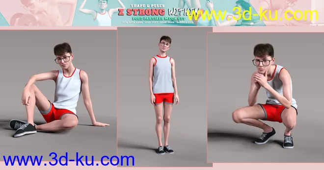 Z Strong Within Shape and Pose Mega Set模型的图片9
