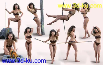 3D打印模型Z Wild Beauty Shape and Pose Mega Set的图片